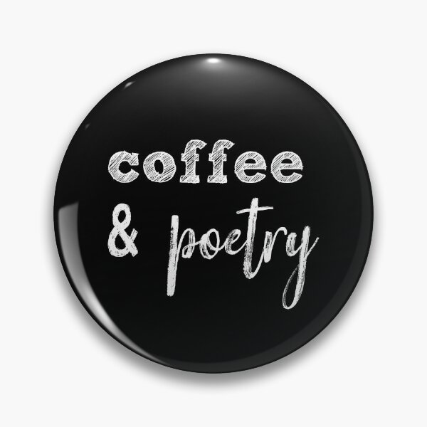 Item preview, Coffee & poetry - fun typography design designed and sold by thephoenixsoul.