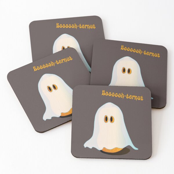 Item preview, "Boooooh-turnut" butternut pumpkin disguised as a ghost designed and sold by Joie-et-Poesie.