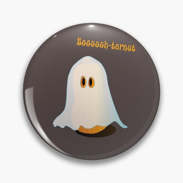 Item preview, "Boooooh-turnut" butternut pumpkin disguised as a ghost designed and sold by Joie-et-Poesie.