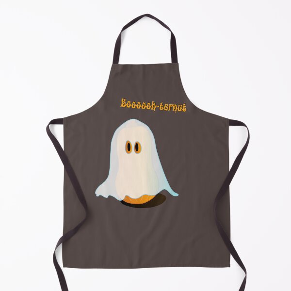 Item preview, "Boooooh-turnut" butternut pumpkin disguised as a ghost designed and sold by Joie-et-Poesie.