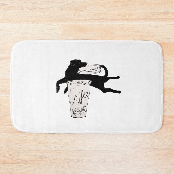 Item preview, Coffee frisbee dog designed and sold by Tanuki-Time.