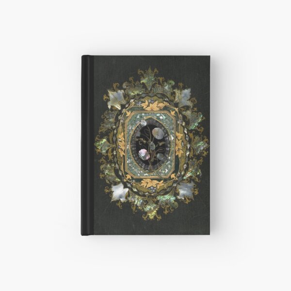 Mother Of Pearl Antique Book Cover Design Hardcover Journal