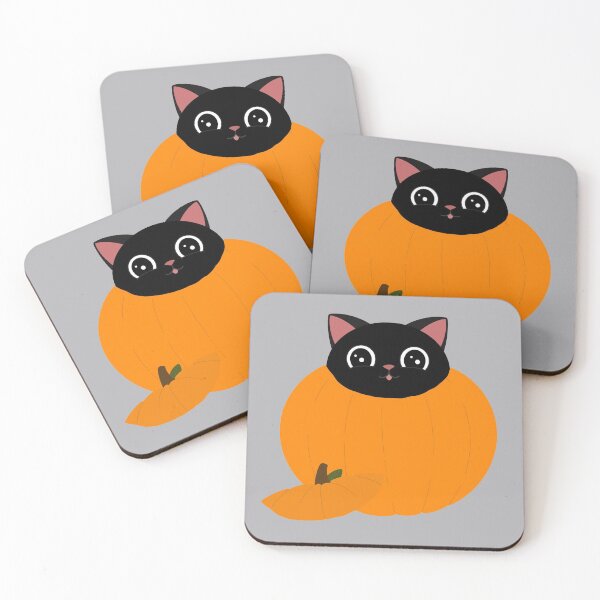 Item preview, PUMPKIN CAT designed and sold by bustercrafts.