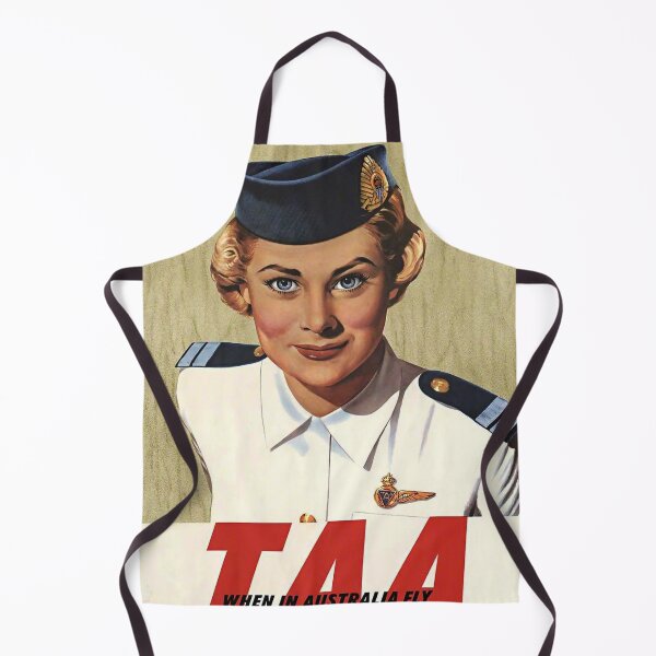 Item preview, When in Australia Fly retro poster designed and sold by CorasPosters.
