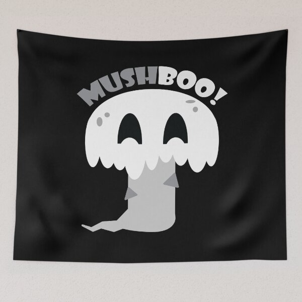 Item preview, Mushboo! Cute Spooky Ghost Mushroom designed and sold by LB-Clover.