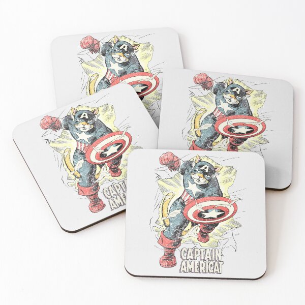 Item preview, Captain Americat - retro designed and sold by 13thFloorDesign.