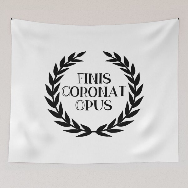 Item preview, Finis Coronat Opus designed and sold by StillInBeta.