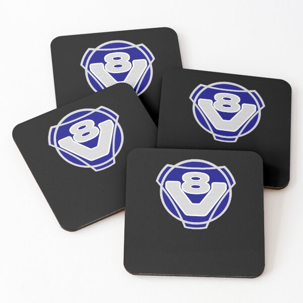 Item preview, Blue V8 Truck Logo designed and sold by ScaniaTrucks.