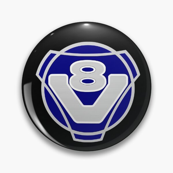 Item preview, Blue V8 Truck Logo designed and sold by ScaniaTrucks.