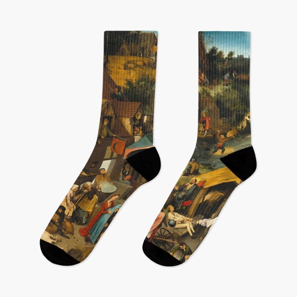 Item preview, Netherlandish Proverbs - Pieter Bruegel the Elder, 1559 designed and sold by Gin  Neko.
