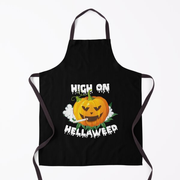 Item preview, Funny Stoner Halloween High On Hellaweed designed and sold by TrendJunky.