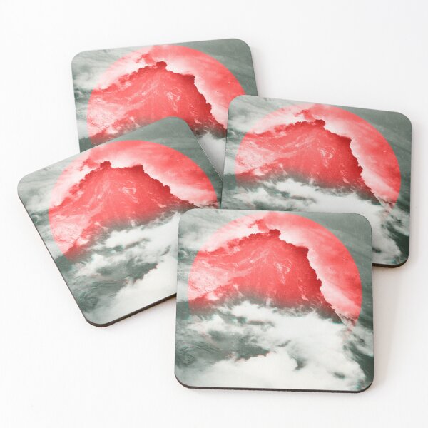 Item preview, Mountain With Red Circle designed and sold by Infatuation (Alec MacDonald).