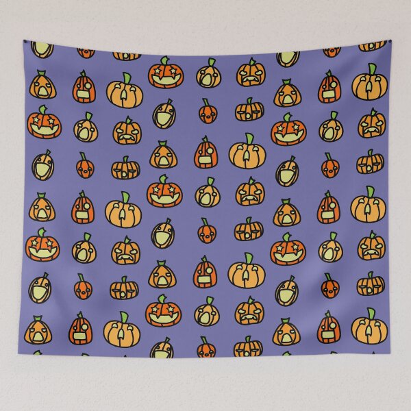 Item preview, Hallowe'en Orange Pumpkins | Scenery found in the Fall (or Autumn if you prefer) | babyRAGE Item #I0027 designed and sold by babyrage.