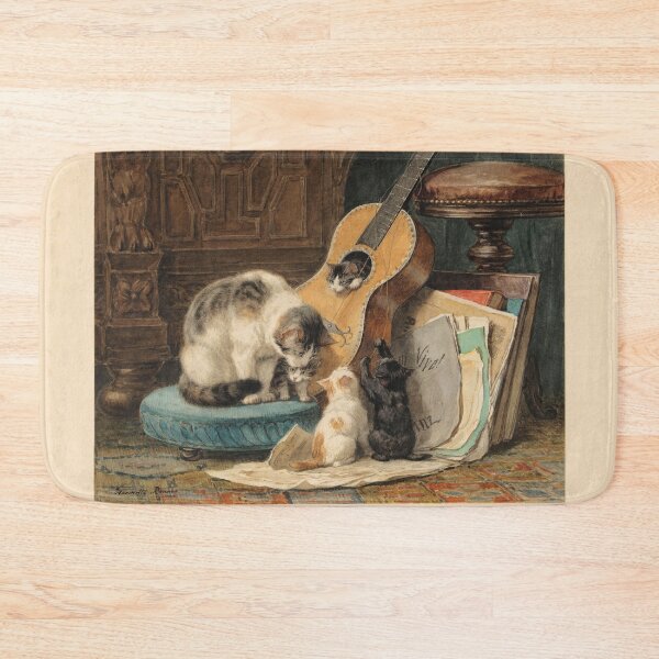 Item preview, The Musicians, Henriëtte Ronner, c. 1876 - c. 1877 designed and sold by Gin  Neko.