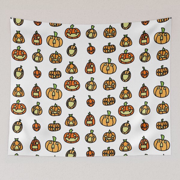 Item preview, Hallowe'en Orange Pumpkins | Scenery found in the Fall (or Autumn if you prefer) | babyRAGE Item #I0027A designed and sold by babyrage.