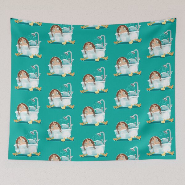 Item preview, Such a sad little girl mermaid designed and sold by jasmineberry.
