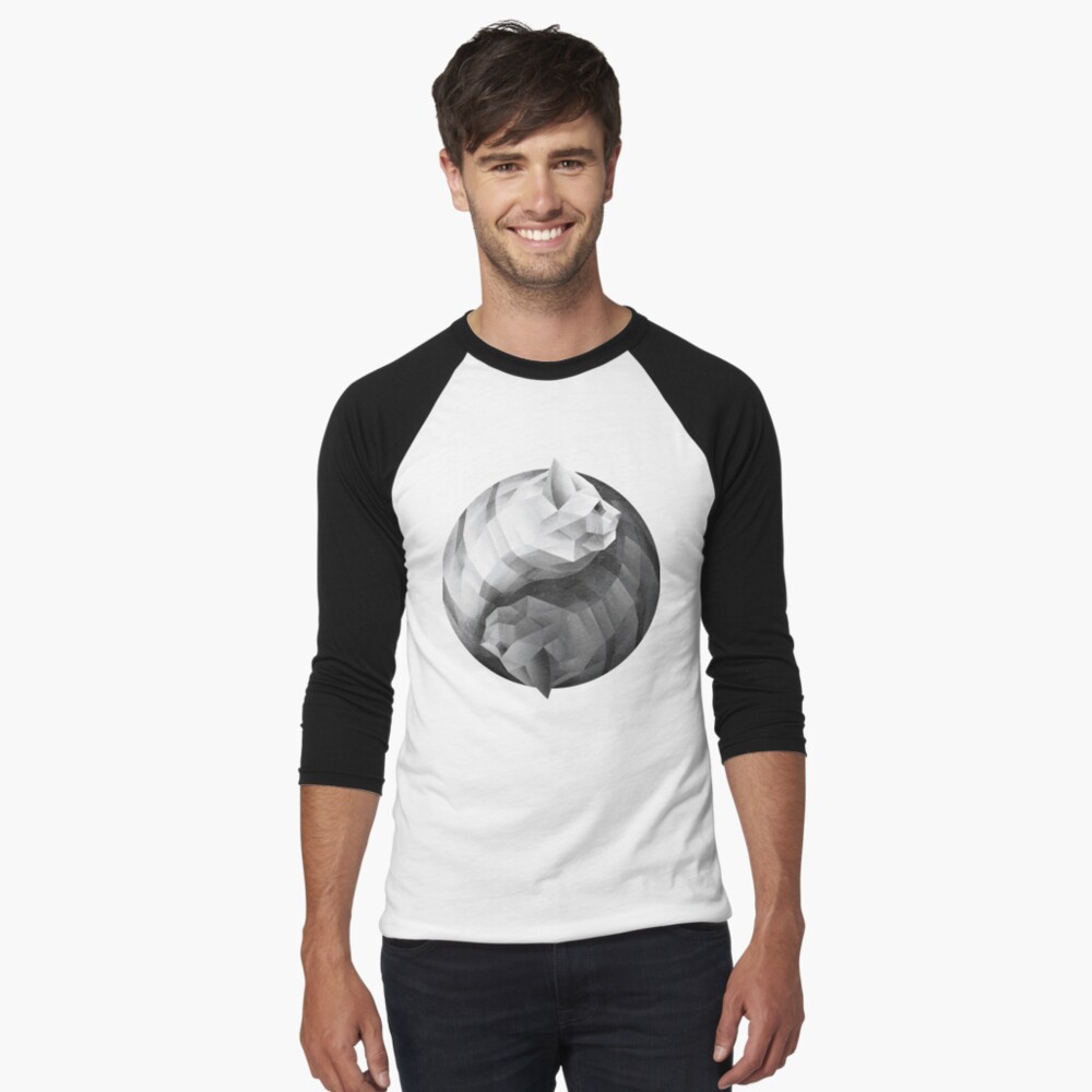 Item preview, Baseball ¾ Sleeve T-Shirt designed and sold by meganpalmer.