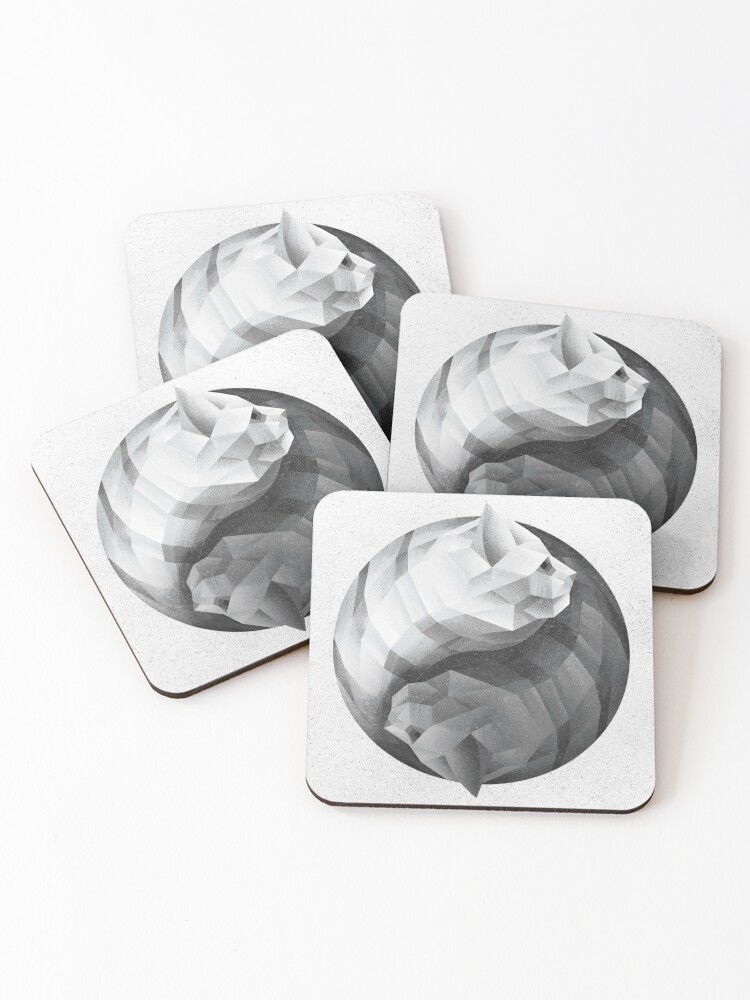 Thumbnail 1 of 5, Coasters (Set of 4), Catyang designed and sold by meganpalmer.