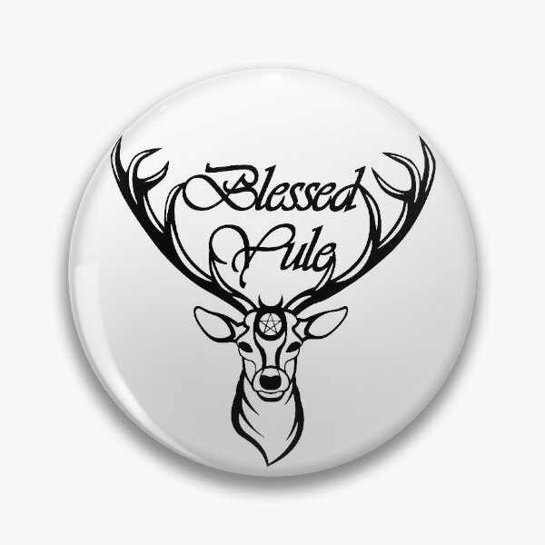 Item preview, Blessed Yule Winter Stag designed and sold by ByJezie.