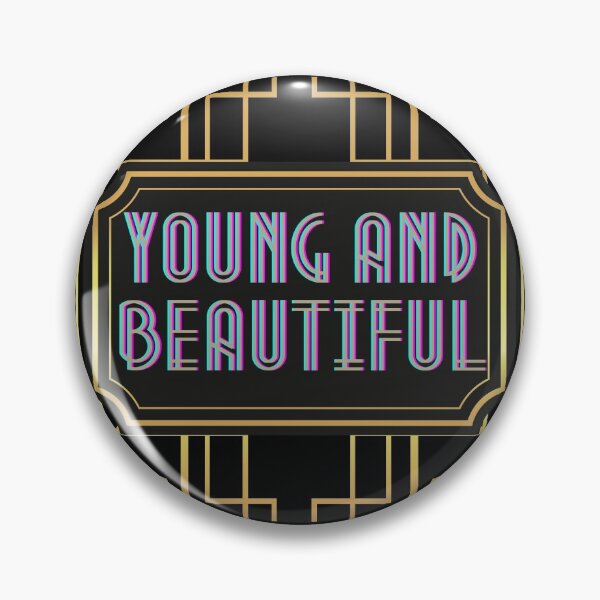 Item preview, yound and beautiful retro designed and sold by FourNuns.