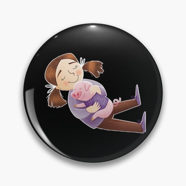 Item preview, A girl and her pig  (Charlottes web) designed and sold by jasmineberry.