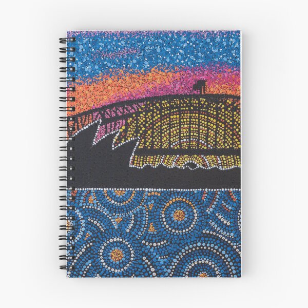 Item preview, Sydney Harbour Dot Painting designed and sold by Fletcher Christian.