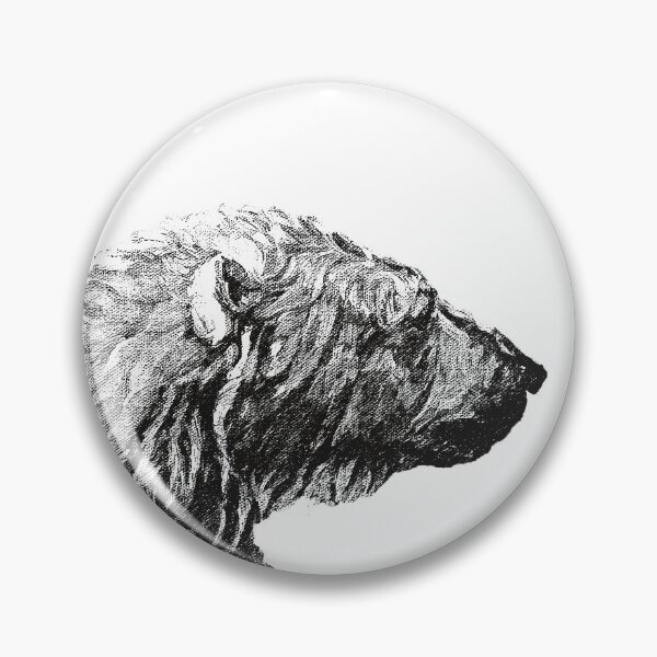 Item preview, Profile of a Polar Bear designed and sold by Christine Montague.