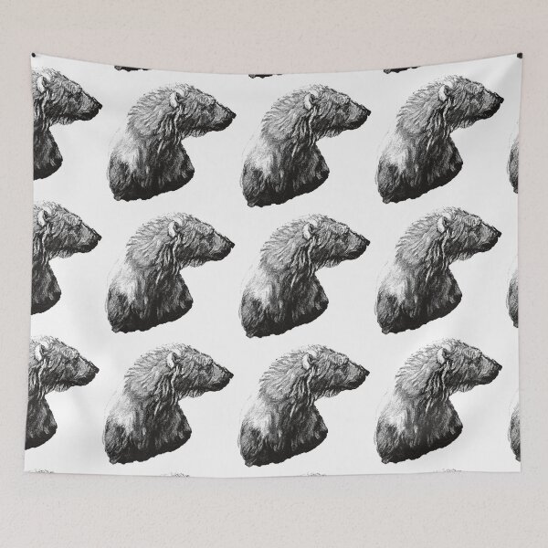 Item preview, Profile of a Polar Bear designed and sold by Christine Montague.