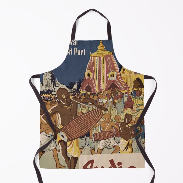 Item preview, Puri Car Festival retro poster designed and sold by CorasPosters.