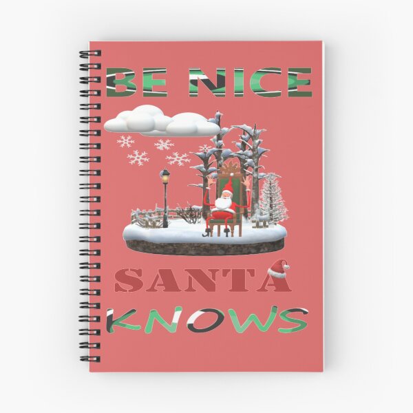 Item preview, Happy Santa -Be Nice Santa Knows designed and sold by TeesFashion.