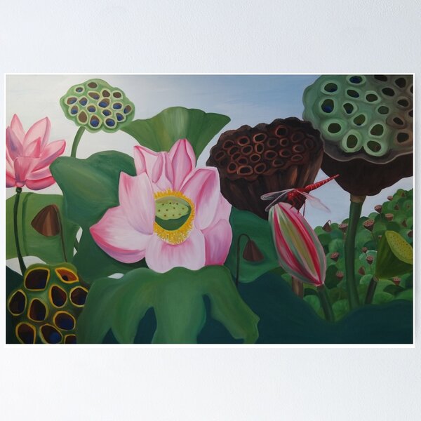 Item preview, Lotus Flower Life Cycle designed and sold by pineapplestreet.