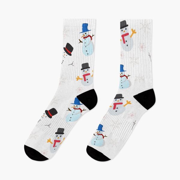 Artikelvorschau, Spaß Schneemann Musterentwurf entworfen und verkauft von LadySaltwater.