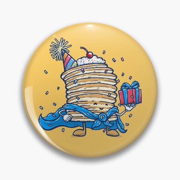 Item preview, Captain Birthday Pancake designed and sold by nickv47.
