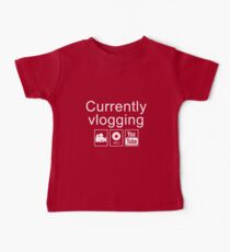 Currently Vlogging - YouTube Baby Tee