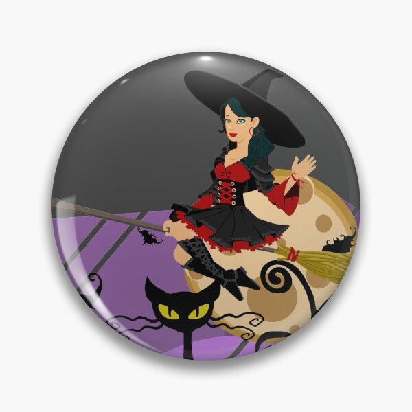 Item preview, Trick Or Treat Halloween Witch designed and sold by TigsArts.