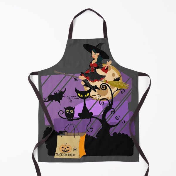 Item preview, Trick Or Treat Halloween Witch designed and sold by TigsArts.
