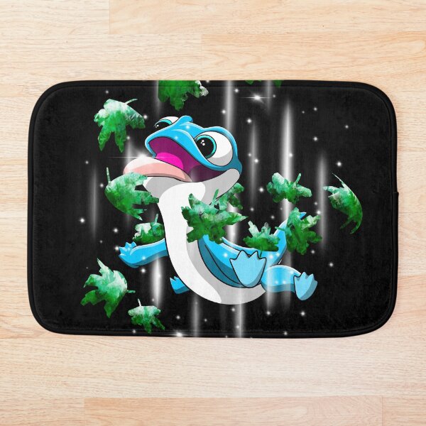 Salamander (Green Leaves) Bath Mat