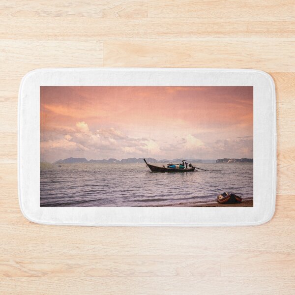 Item preview, Boat in the Andaman Sea designed and sold by Pravine Chester.