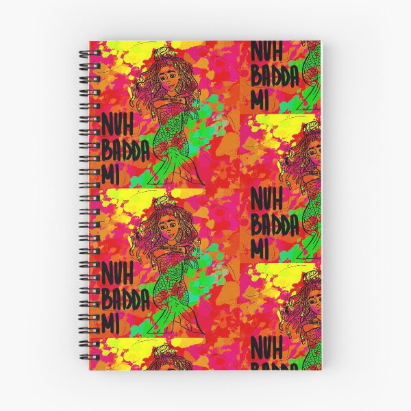 Item preview, Rasta Mermaid Nuh Badda Mi Locs dreadlocs art Jamaican vibes island vibes free spirit designed and sold by artbyadiaStore.