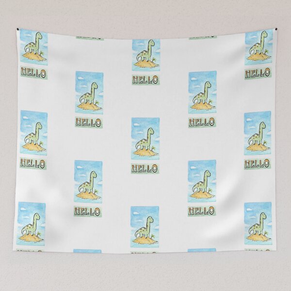 Item preview, Hello Tiny Dino - Watercolor designed and sold by tymonardo.