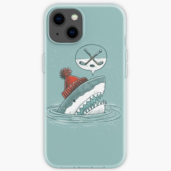 The Hockey Shark iPhone Soft Case