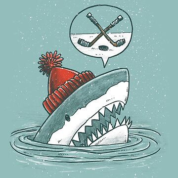 Artwork thumbnail, The Hockey Shark by nickv47