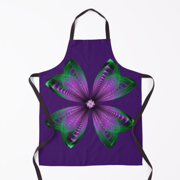 Item preview, Fractal Flower, Purple and Green designed and sold by IssyDesigns.