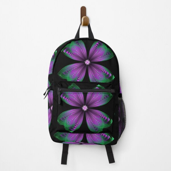 Item preview, Fractal Flower, Purple and Green designed and sold by IssyDesigns.