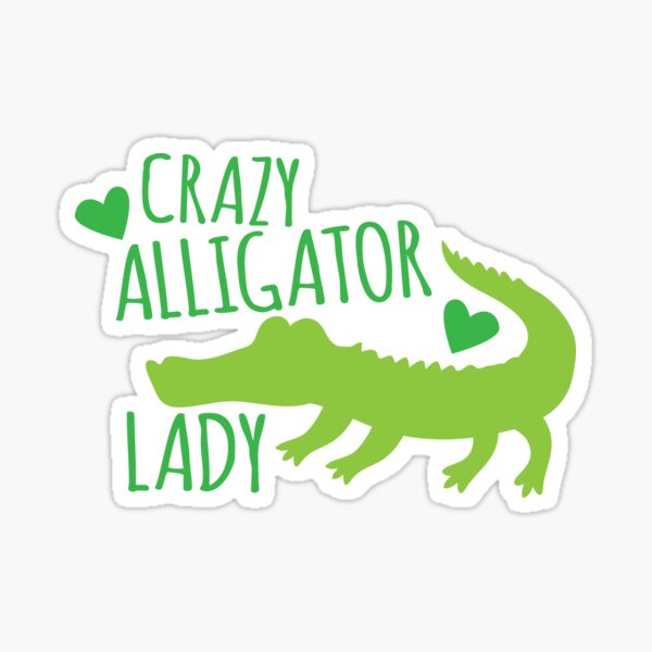 Artikel-Vorschau von Verrückte Alligator-Lady, designt und verkauft von jazzydevil.