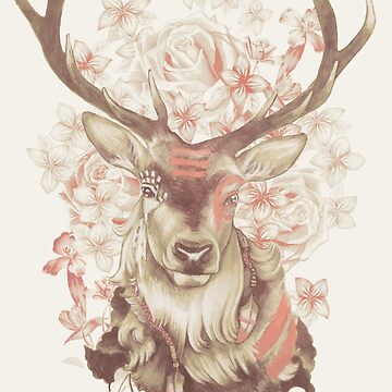 Artwork thumbnail, Stag of my Dreams by meganpalmer