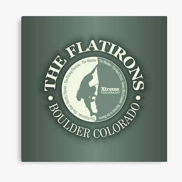 The Flatirons (CLB) Canvas Print