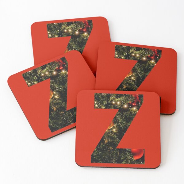 Item preview, Christmas Tree Letter Z designed and sold by LiveAndGlow.