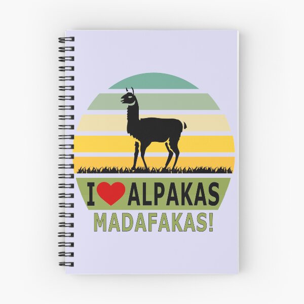Artikelvorschau, Lustig ich liebe Alpaka Madafaka Geschenk entworfen und verkauft von CareShare Design.