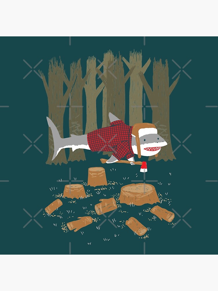LumberJack Shark by nickv47